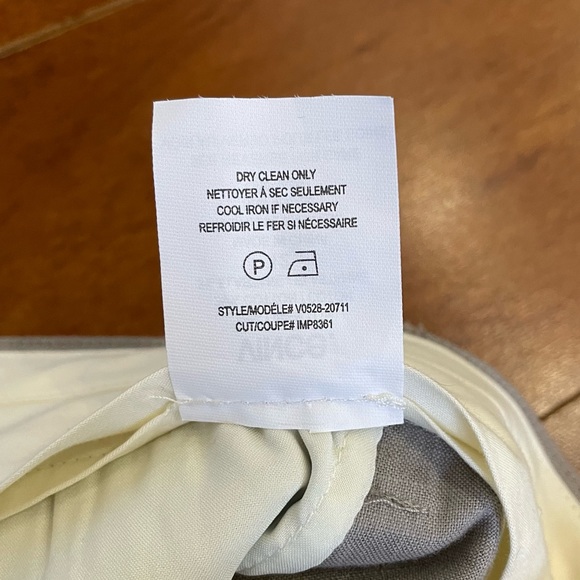 VINCE Linen Blend High Waisted Pants 12 - Picture 10 of 10